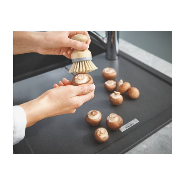Фото - Мойка кухонная Grohe K400 50-C 78/50 Черный Гранит (31639AP0)