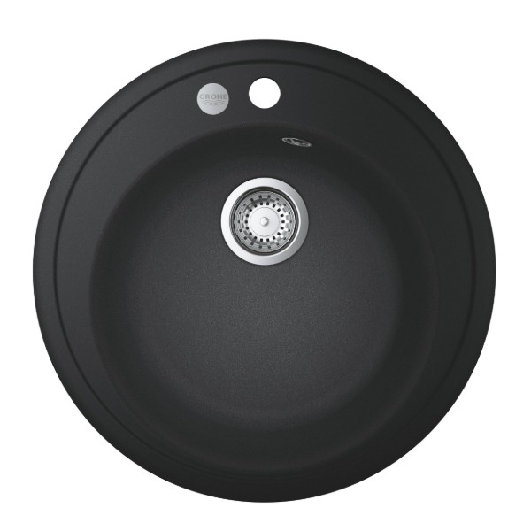 Фото - Мойка кухонная Grohe K200 50-C 51 Черный Гранит (31656AP0)