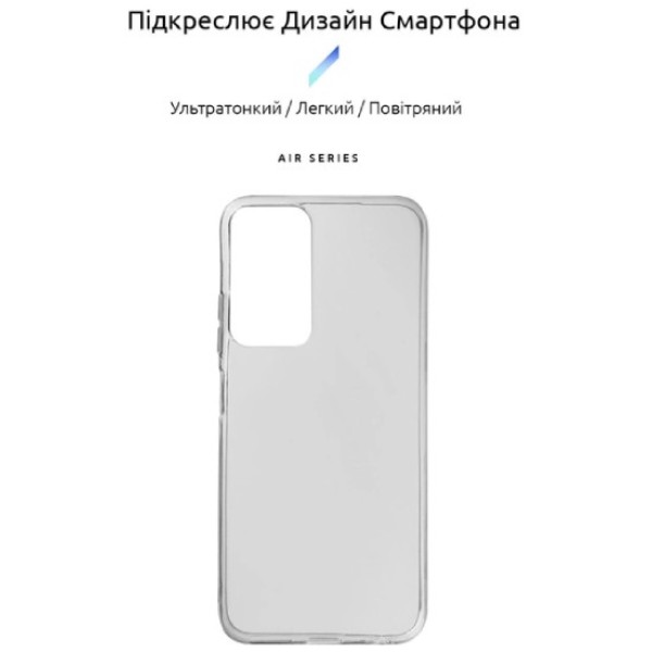 Фото - Чехол для смартфона Armorstandart Air for Tecno Pop 6 Pro (BE8) Transparent (ARM64802)