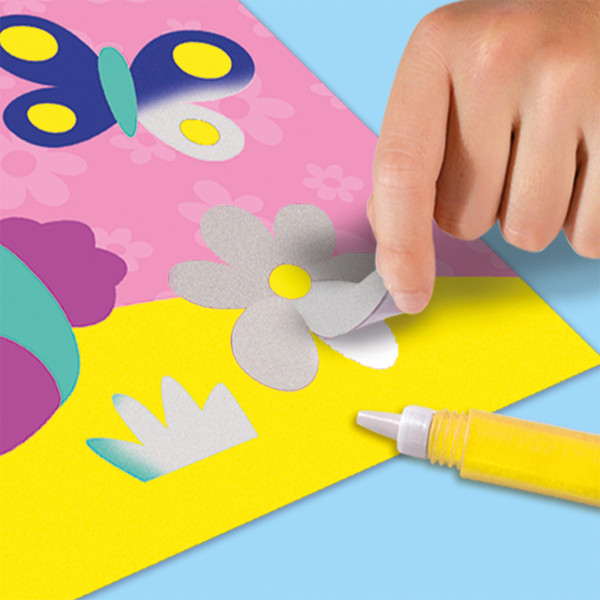 Фото - Набір для малювання піском Ses Creative ЛІСОВІ ТВАРИНИ (14136S)