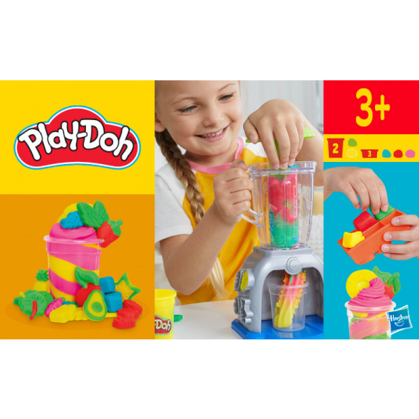 Фото - Набори для ліплення Hasbro Play Doh Блендер та смузі (F9142)