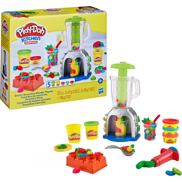 Фото - Набори для ліплення Hasbro Play Doh Блендер та смузі (F9142)
