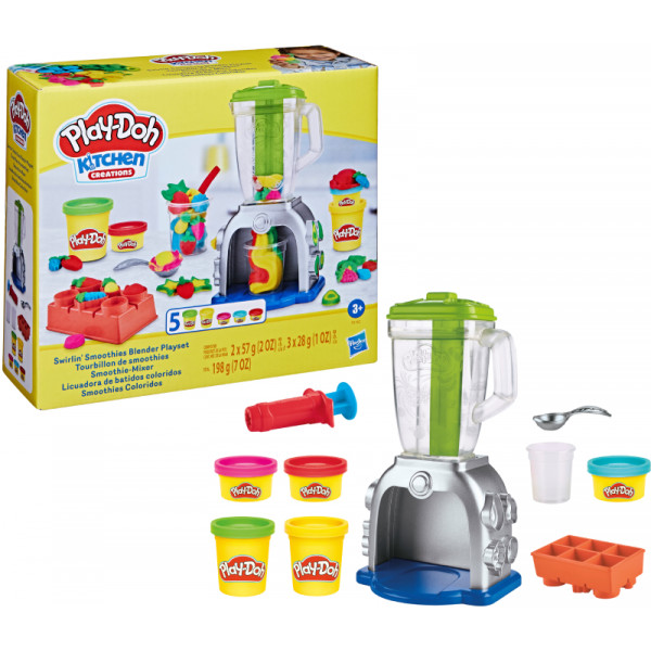 Фото - Набори для ліплення Hasbro Play Doh Блендер та смузі (F9142)