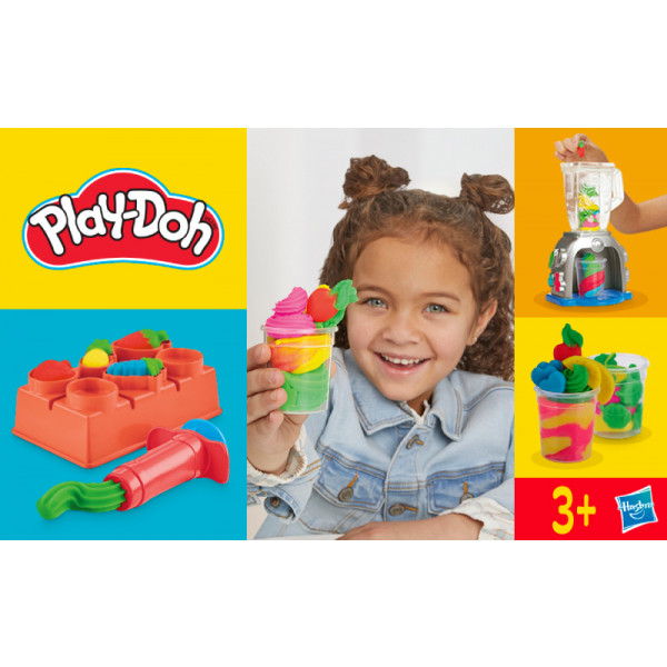 Фото - Набори для ліплення Hasbro Play Doh Блендер та смузі (F9142)