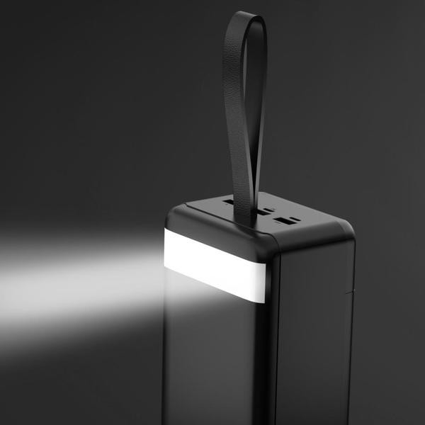Фото - Батарея мобільна XO 30000 mAh 3-Input PD20W+QC22.5W with light Black (PR156)
