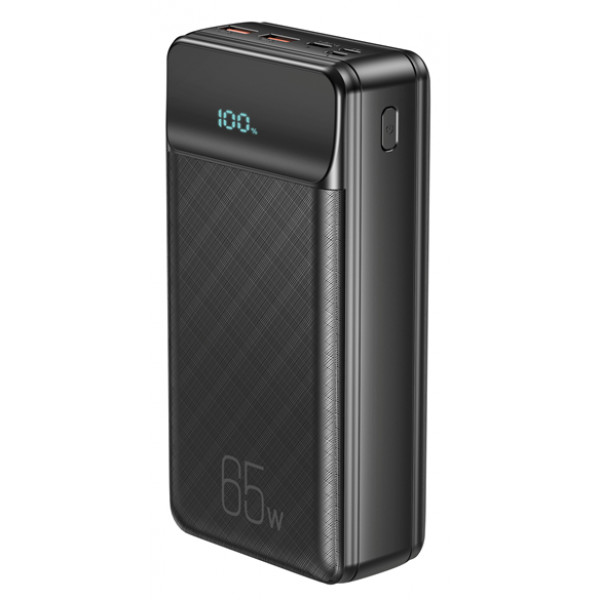 Фото - Батарея мобильная XO 30000 mAh PD65W for laptop Black (PR201) Фото - Батарея мобильная XO 30000 mAh PD65W for laptop Black (PR201)