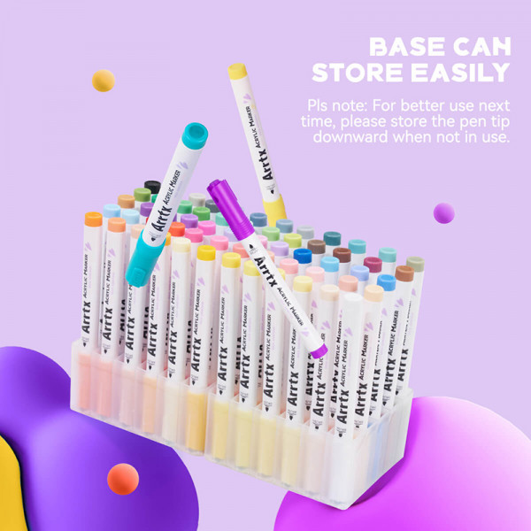 Фото - Набор маркеров Arrtx AACM-0560B 60 шт. (LC303939)