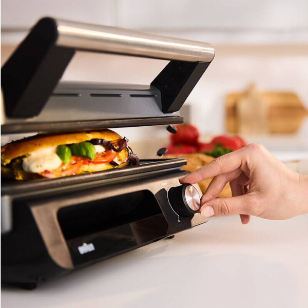 Фото - Уценка - Гриль-барбекю электрический Braun MultiGrill 5 CG5033I