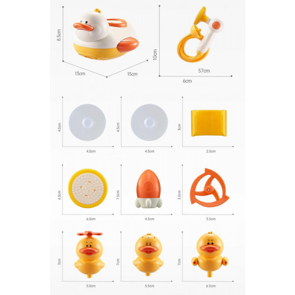 Фото - Іграшка для ванної Beiens Каченята (821D)