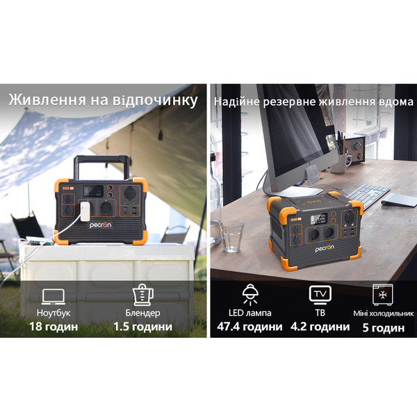 Фото - Зарядна станція універсальна Pecron E600LFP