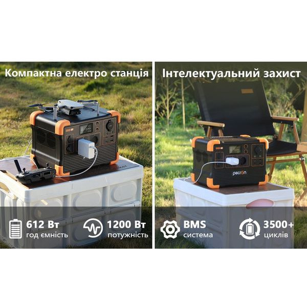 Фото - Зарядна станція універсальна Pecron E600LFP
