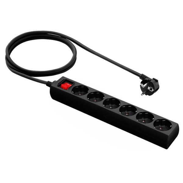 Фото - Мережевий фільтр Ultra SSB6-3 V2 Black