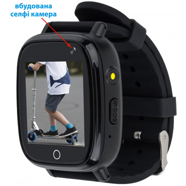 Фото - Дитячий годинник AmiGo GO001 iP67 Black