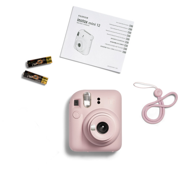 Фото - Комплект техники Fujifilm Фотокамера + Фотобумага Fujifilm INSTAX MINI 12 Blossom Pink (16806107) + INSTAX Mini Glossy 2x10 шт. (16567828)