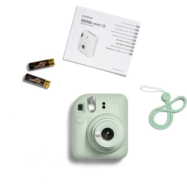 Фото - Комплект техники Fujifilm Фотобумага + Фотокамера Fujifilm INSTAX Mini Glossy 2x10 шт. (16567828) + INSTAX MINI 12 Mint Green (16806119)