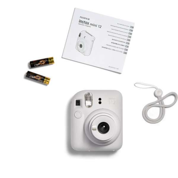 Фото - Фотокамера миттєвого друку Fujifilm INSTAX MINI 12 Clay White (16806121)
