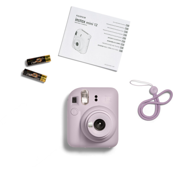 Фото - Комплект техиіки Fujifilm Фотобумага + Фотокамера Fujifilm INSTAX Mini Glossy 2x10 шт. (16567828) + INSTAX MINI 12 Lilac Purple (16806133)