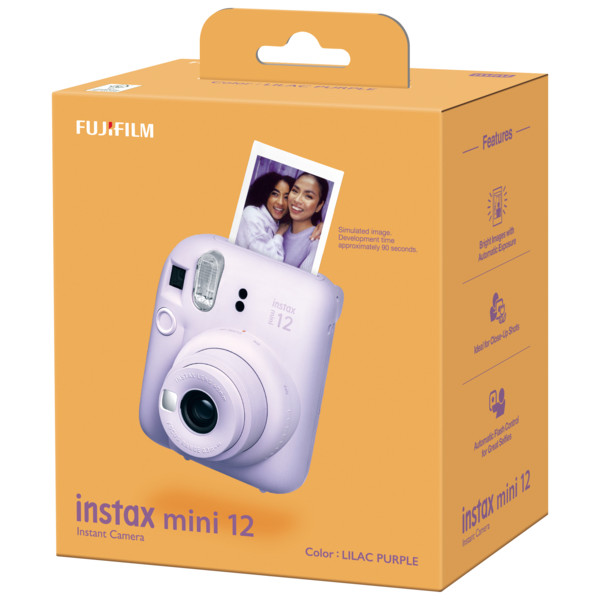 Фото - Комплект техиіки Fujifilm Фотобумага + Фотокамера Fujifilm INSTAX Mini Glossy 2x10 шт. (16567828) + INSTAX MINI 12 Lilac Purple (16806133)