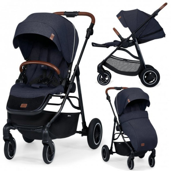 Фото - Коляска прогулочная Kinderkraft All Road Imperial Blue (KKWALRONAV0000)