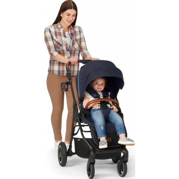 Фото - Коляска прогулочная Kinderkraft All Road Imperial Blue (KKWALRONAV0000)