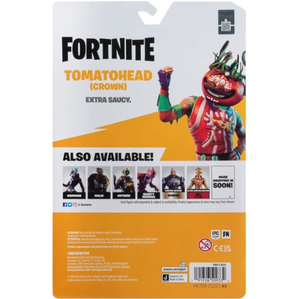 Фото - Колекційна фігурка Fortnite Solo Mode Tomatohead Crown 10 см (FNT1359)