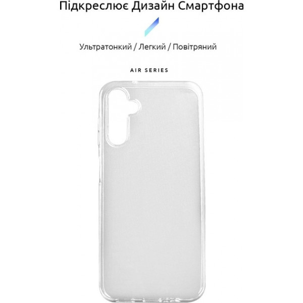 Фото - Чохол для смартфону Armorstandart Air for Samsung Galaxy A14 SM-A145 Transparent (ARM66925)