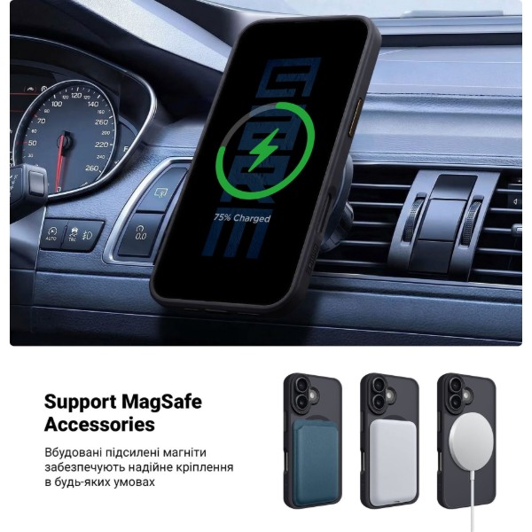 Фото - Чехол для смартфона Armorstandart Uniq MagSafe for Apple iPhone 16 Black (ARM79495)