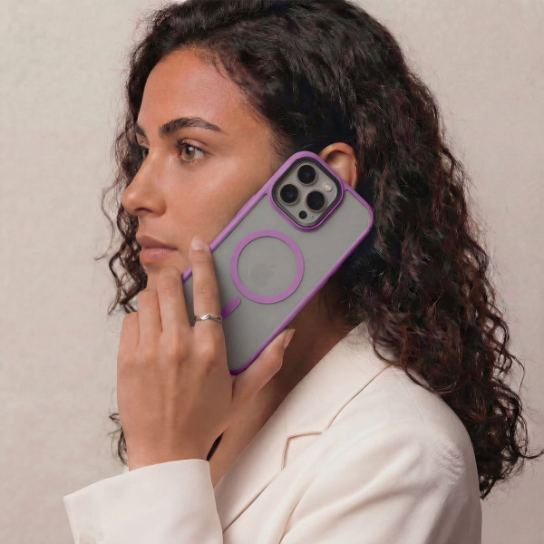 Фото - Чохол для смартфону Armorstandart Uniq MagSafe for Apple iPhone 16 Pro Violet (ARM79509)