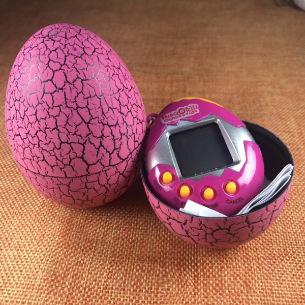 Фото - Інтерактивна іграшка UFT Eggshell Game Pink Тамагочі в яйці динозавра (EggPink)