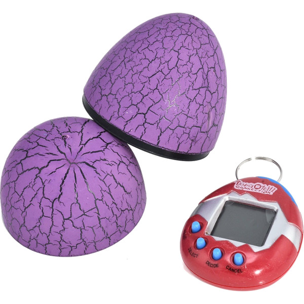 Фото - Інтерактивна іграшка UFT Eggshell Game Purple Тамагочі в яйці динозавра (EggPurple) Фото - Інтерактивна іграшка UFT Eggshell Game Purple Тамагочі в яйці динозавра (EggPurple)
