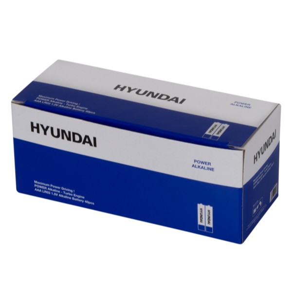 Фото - Батарейка тип AAA Hyundai LR03 AAA Shrink 2 Alkaline (HT7006004)