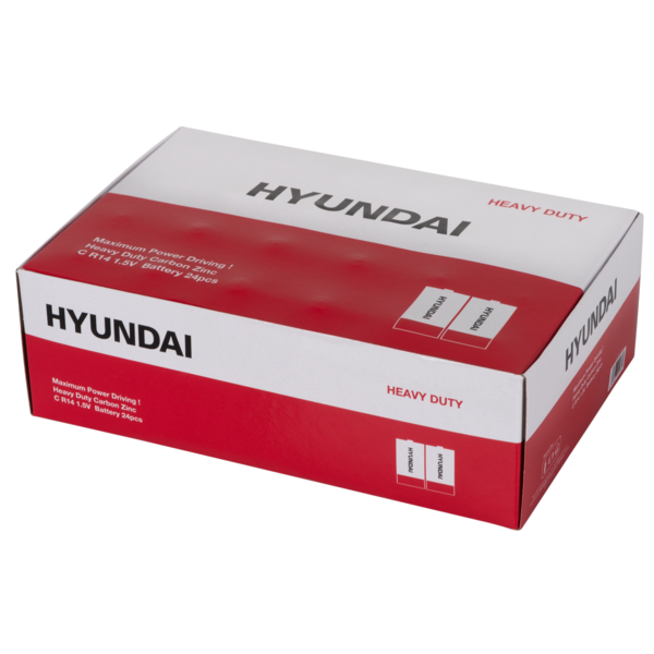 Фото - Батарейка тип C (LR-14) Hyundai R14 C Shrink 2 Heavy Duty (HT7007004)