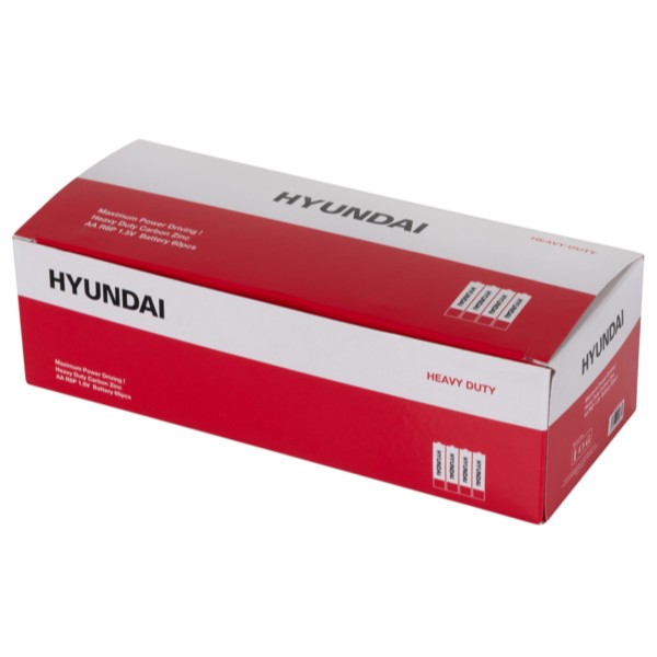 Фото - Батарейка тип AA Hyundai R6 AA Shrink 4 Heavy Duty (HT7007006)