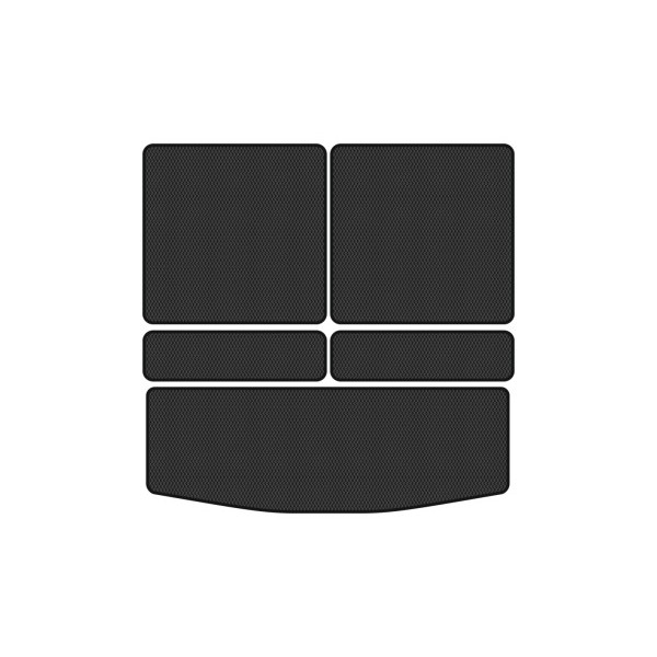 Фото - EVA килимок в багажник авто EVAtech для Outlander 7 seats Mitsubishi 2013 3 покоління SUV USA (MT31483BG5RBB)