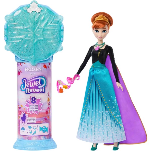 Фото - Кукла-сюрприз набор Disney Frozen Анна - Сияние самоцветов по мотивам Ледяное сердце (JJY37) Фото - Кукла-сюрприз набор Disney Frozen Анна - Сияние самоцветов по мотивам Ледяное сердце (JJY37)