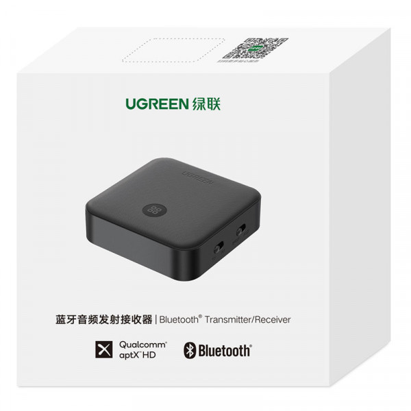 Фото - Адаптер мережі Bluetooth USB UGREEN CM144 Aptx HD 5.0 LY (70158)