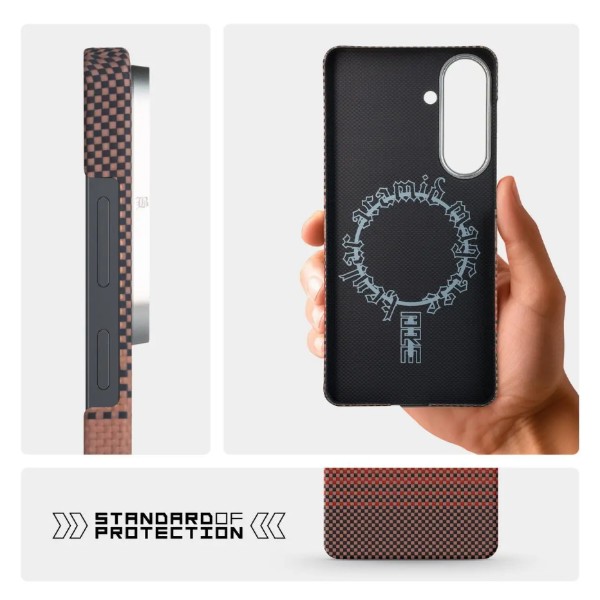 Фото - Чохол для смартфону Armorstandart BlackIcon Kevlar MagCase for Samsung S26 Plus Sunset (ARM90157)