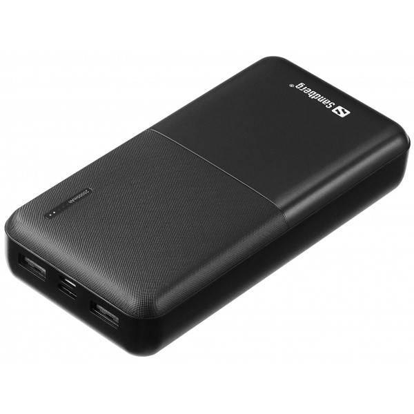 Фото - Батарея мобильная Sandberg Saver 20000 mAh, 2xUSB, 2.4A, Type-C (320-42)