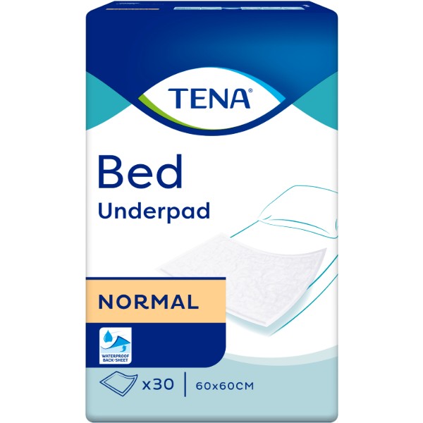 Фото - Одноразовая пеленка Tena Bed Underpad Normal 60x60 cм 30 шт. (7322540525427)