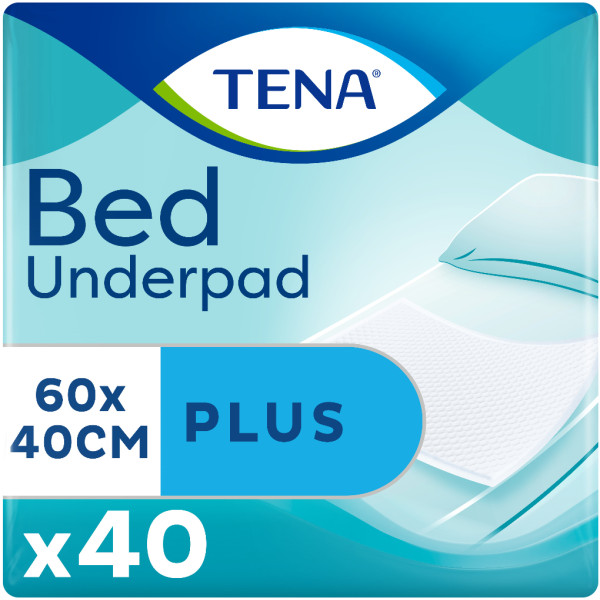 Фото - Одноразова пелюшка Tena Bed Plus 40x60 40 шт. (7322540728859)