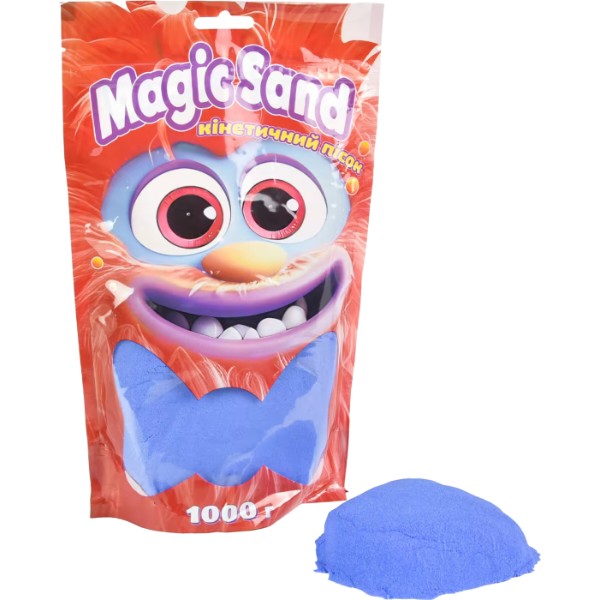 Фото - Кінетичний пісок Strateg Magic sand (39404-9) Blue 1 кг