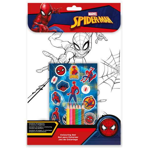 Фото - Розмальовки класичні Kids Licence Spiderman (SP50019)