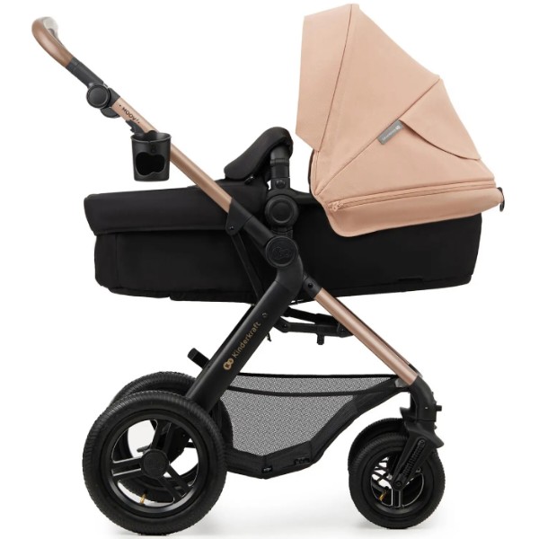 Фото - Коляска універсальна 3 в 1 Kinderkraft Moov 2 Air Sand Beige (KSMOOV02BEG0000)