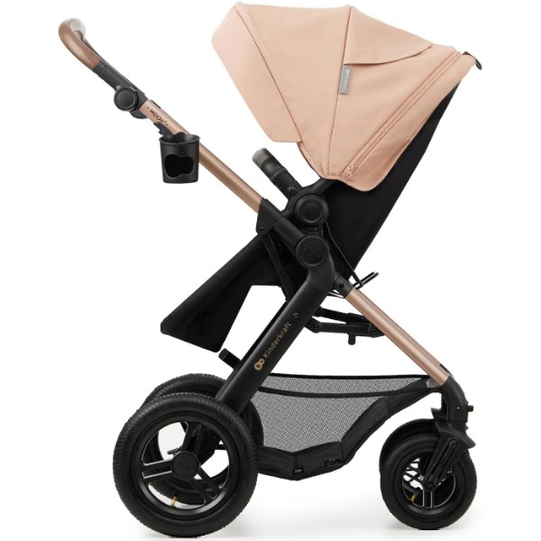 Фото - Коляска універсальна 3 в 1 Kinderkraft Moov 2 Air Sand Beige (KSMOOV02BEG0000)