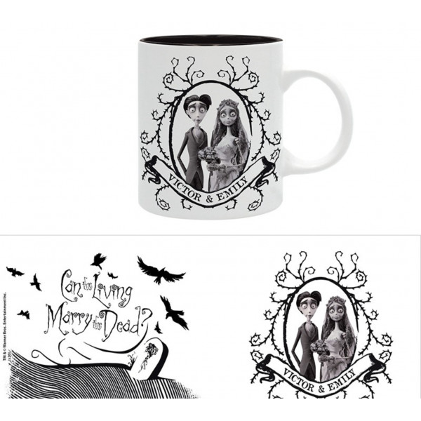 Фото - Чашка ABYstyle CORPSE BRIDE Can the living marry the dead? 320 мл (ABYMUG819)