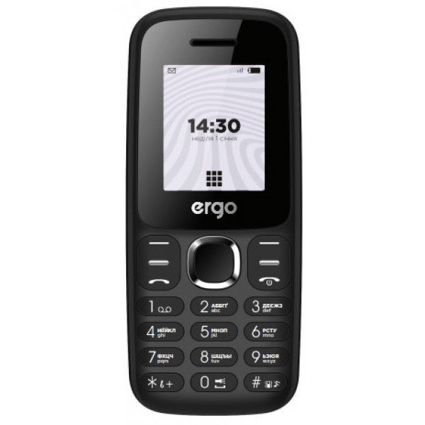 Фото - Мобильный телефон Ergo B184 DS Black Фото - Мобильный телефон Ergo B184 DS Black