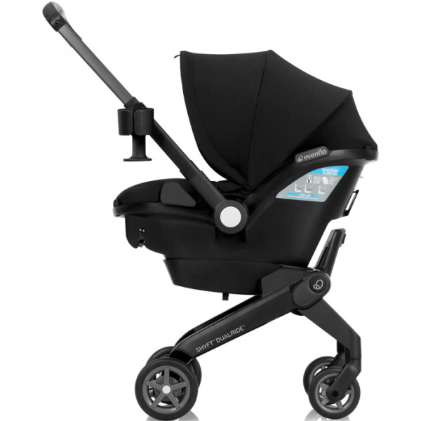 Фото - Автокресло Evenflo Shyft DualRide - Beaufort Black