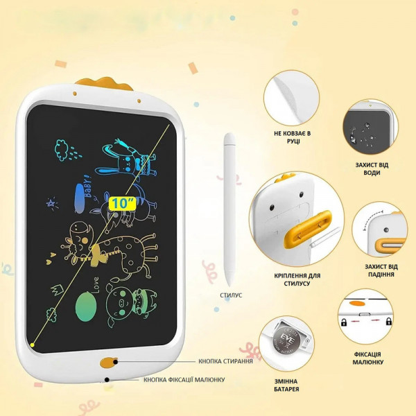 Фото - Доска Beiens Каченя 10 Multicolor (К1001white)