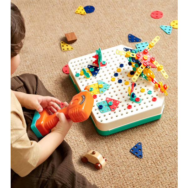 Фото - Пластиковий конструктор Beiens Юний майстер 249 елементів (ВС8826)