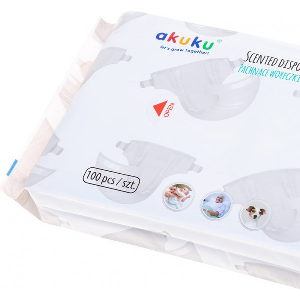 Фото - Пакети для утилізації запаху в накопичувачі Akuku A0002